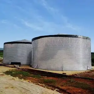 Sistema di trattamento delle acque serbatoio di stoccaggio dell'acqua piovana impermeabile