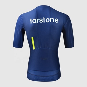 Tarstone 2024 recién llegados Jersey de <span class=keywords><strong>ciclismo</strong></span> <span class=keywords><strong>azul</strong></span> oscuro profesional camisetas deportivas de buena calidad para hombres Jersey de bicicleta de carreras - Product Image 2