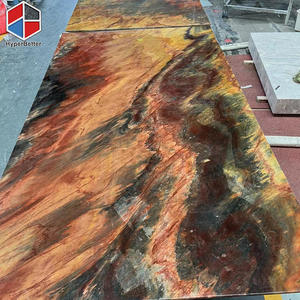 Ircle-mesa de comedor de cuarzo, color rojo natural, aparanda - Product Image 4