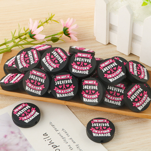 Fábrica personalizada suave Bpa libre Jesús Parsonage mordedor silicona Focal cuentas para Diy joyería con cuentas llavero pulsera Fabricación de bolígrafos - Product Image 5