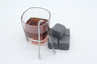 Piedras naturales de obsidiana para Whisky, piedras para enfriar bebidas, Whisky reutilizable, rocas para enfriar