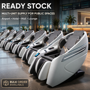 Mall Shiatsu App Based Payment System Luxury Bill Coin Operated Commercial Vending Chair with Coin Operator - Product Image 1
