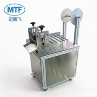 Machine de découpe à rouleaux haute vitesse MTF pour PLC 220V, découpeuse de mousse et de papier abrasif, découpeuse de sangles auto-agrippantes, formes personnalisées, haute précision, CE