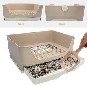 <span class=keywords><strong>Toilette</strong></span> d'angle avec tiroir <span class=keywords><strong>pour</strong></span> animaux de compagnie, grande litière <span class=keywords><strong>pour</strong></span> lapins - Product Image 3