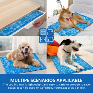Tapis rafraîchissants d'été en gros pour chiens et chats, tapis de refroidissement pour animaux de compagnie, tapis de refroidissement pour chiens à injection d'eau, tapis de refroidissement durables pour chiens - Product Image 3