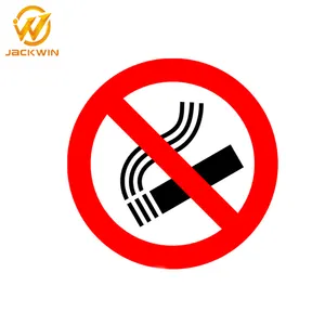 Nhựa dấu hiệu an toàn giao thông/không hút thuốc cấm dấu hiệu cho đường