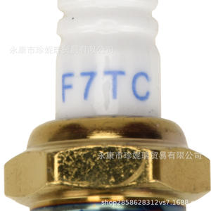 Bujía F7TC de un solo polo dorada para generadores Honda de 5.5, 6.5, 7, 8, 9 HP y minitractores, pieza de repuesto para reparación - Product Image 2