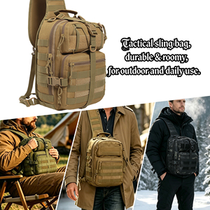Bolsa Táctica Multifuncional Personalizada para Hombres, para Deportes al Aire Libre, MOLLE, Apta para Senderismo/Caza/Entrenamiento, Venta al Por Mayor - Product Image 5