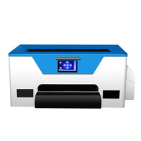 Imprimante DTF de bureau automatique A3 neuve en gros, machine d'impression par sublimation USB pour tête d'impression XP600, écran tactile, garantie 1 an