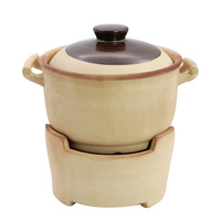 Ustensiles de cuisine de conception minimale soupe marmite cuisinière à gaz argile céramique sûre pour restaurant chinois hôtel résistance à la chaleur vaisselle