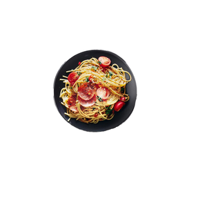 Platos de plástico redondos de melamina irrompibles de 8 10 12 pulgadas de color negro mate estilo restaurante coreano japonés para <span class=keywords><strong>comida</strong></span> para fiestas - Product Image 3