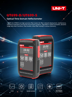 UNI-T UT699-D OTDR à double longueur d'onde 1310nm 1550nm 80km Testeur de fibre optique avec OPM OLS 10mW VFL Écran tactile