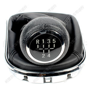 หัวเกียร์หนัง Chevrolet Cruze ปี 2008-2015 แบบ 5 สปีด ดีไซน์ตามหลักสรีรศาสตร์ อุปกรณ์ตกแต่งภายในรถยนต์ - Product Image 5