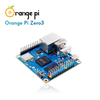 Orange Pi Zero 3 1G/2G/4G RAM Allwinner H618 Quad-Core Cortex-A53 64-bit WiFi5+BT 5.0 Compatible con Android Debian Ubuntu OS