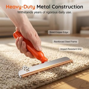 Long Handle Reusable Dog &amp; <strong>Cat</strong> Hair Remover Scraper <strong>Broom</strong> for Couch Carpet Bed Furniture Floor-Home &amp; Pet Cleaning Supplies - Product Image 4