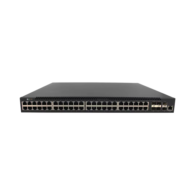 48-Port Gigabit PoE Managed Switch 6 X 10G SFP Uplink 1 Console L3 Smart Rackmount DHCP QoS VLAN IGMP for AVoIP Solution