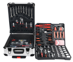 Bộ công cụ lăn đặt trong nhôm xe đẩy trường hợp kết hợp hộp công cụ Bộ công cụ để sửa chữa thủ công bảo trì nhà hàng ngày - Product Image 2