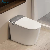 Sanitaires d'hôtel en céramique, WC monobloc, bidet électrique, cuvette de toilette à poser au sol, salle de bain, toilette intelligente