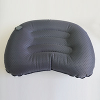 Coussin de tente d'extérieur gonflable en TPU, forme demi-lune, taille et couleur personnalisables, pour pause déjeuner, respirant et résistant à l'humidité