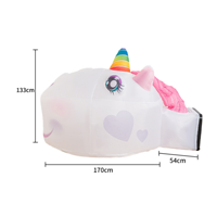 Tente de jeu gonflable Air Fort avec ventilateur, dôme gonflable pliable pour enfants, maison gonflable pour garçons et filles, vente en gros