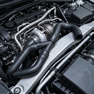Tuyau de Débordement de Liquide de Refroidissement EPDM 6C0122073R pour Radiateur Moteur Automobile, Remplacement de Tuyau d'Eau Compatible VW Polo Skoda <span class=keywords><strong>Fabia</strong></span>, Tuyau de Vase d'Expansion - Product Image 3