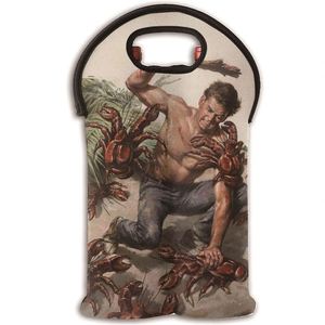Bolsa de Neopreno Promocional para Vino con Impresión por Sublimación, Porta Botellas de Vino para 750ML*2 - Product Image 3