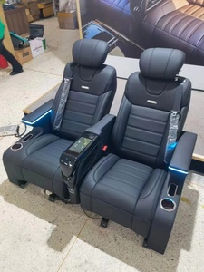 Nouveau Siège Arrière de Camping-Car en Cuir d'Origine avec Réglage Électrique du Dossier, Ventilation, Chauffage, Massage et Repose-Pieds - Product Image 4