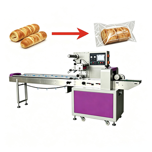 Machine automatique d'emballage horizontal pour chocolats, comprimés, œufs Kinder, sachets de légumes, barres et biscuits - Product Image 1