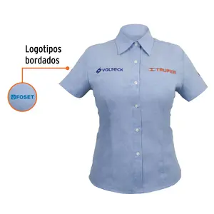 Camiseta de Manga Corta para Mujer, Azul, EEG, TRUPER - Product Image 2