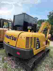 Mini-excavatrice Komatsu PC56-7 d'occasion, 5,3 tonnes, excavatrice sur chenilles, machine japonaise d'origine en stock - Product Image 5