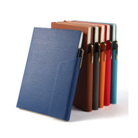 Bloc notes oem en cuir Pu, impression de logo personnalisé, couverture rigide A5, fourniture de bureau, agenda, business planificateur
