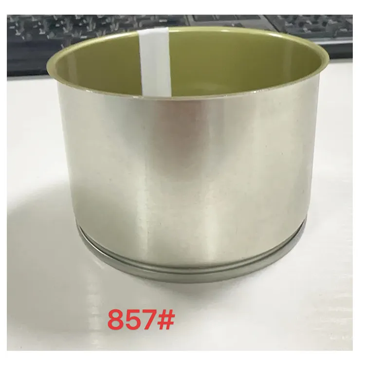 kundendefinierte 80 ml 100 ml 150 ml runde leere metall-zinndose für kosmetika creme augenmaske aluminium-behälter-glas mit deckel