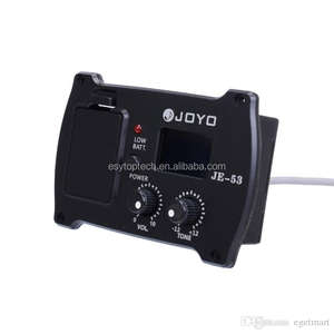 Égaliseur préampli Joyo JE-53 avec micro en porcelaine, alimentation par pile 9V, construction en plastique pour <span class=keywords><strong>guitare</strong></span> <span class=keywords><strong>acoustique</strong></span> - Product Image 2