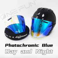 Visière solaire photochromique pour casque de moto VZ, compatible avec les modèles VZ-RAM, VAS-ZSZ-R, VASSZ-R, EVO, accessoires de remplacement pour demi-casque