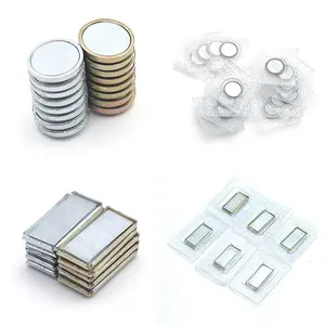 Custom 18mm 20mm High Quality Hidden Invisible Sew-in Magnetic Snap Pvc Magnetic button