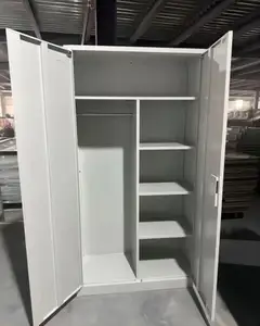 Недорогой двухдверный многоцелевой стальной подвесной шкаф для хранения одежды металлический шкаф для одежды шкаф для продажи