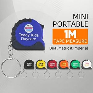 Portable Mini Measuring Tape with Logo 1m Practical Promotional <b>Gifts</b> - Product Image 4