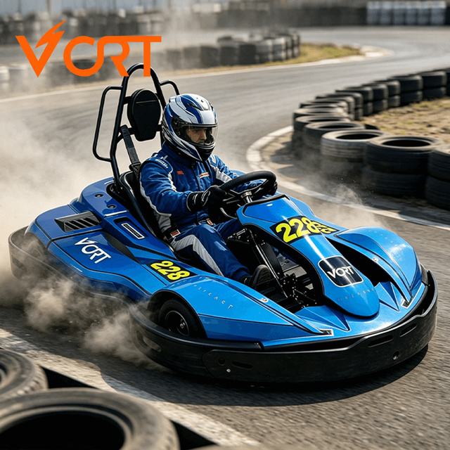Go Karts 18KW Peak High-Performance 72V Electric Go Kart Entertainment Racing Track Rental Karting Outdoor Indoor