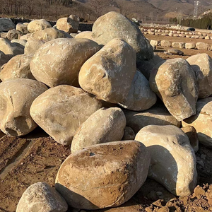 Piedra natural de guijarro grande y adoquín, para escalones y caminos, patios de jardín - Product Image 2