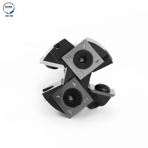 Lame de rabotage remplaçable <span class=keywords><strong>à</strong></span> tige de 8mm-CNC Spoilboard Surfaçage Router Bit Face End <span class=keywords><strong>Fraise</strong></span> pour le travail du bois - Product Image 2