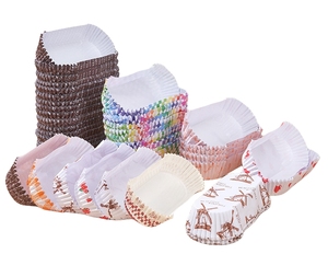 Moldes Redondos Desechables Premium para Panadería, Moldes Grandes de Papel para Hornear, Moldes Jumbo para Pan, Cupcakes y Muffins, Moldes Pequeños para Panecillos - Product Image 1
