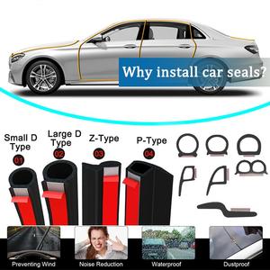 Guarnizione Adesiva in Spugna EPDM per Porte Auto D <span class=keywords><strong>P</strong></span> Z <span class=keywords><strong>B</strong></span> Universale Impermeabile Insonorizzante Antivento Antipolvere Striscia per Console - Product Image 3