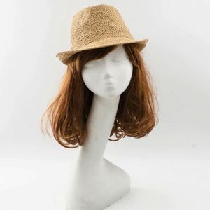 Sombrero Fedora Unisex de Paja Tejida, Estilo Simple, Casual, para Verano, Protección Solar, Tipo Panamá, para Viajes, Pesca y Actividades al Aire Libre - Product Image 5