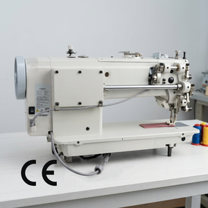 Machine à coudre industrielle robuste à point zigzag, machine à coudre à pied mobile pour cuir, denim et toile - Product Image 2