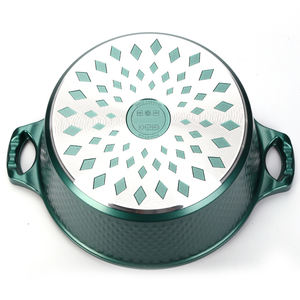 Casseroles de cuisine antiadhésives, ensemble d'ustensiles de cuisine en granit, 12 pièces - Product Image 6