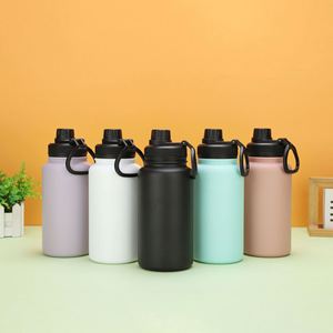 Botella Deportiva de Acero Inoxidable con Aislamiento Térmico de 6 a 12 Horas, Diseño Moderno y Minimalista de Gran Capacidad, Estilo Americano - Product Image 1