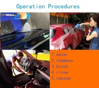 Machine de lavage auto libre-service à monnayeur 24h/24, équipement de detailing automobile à vendre