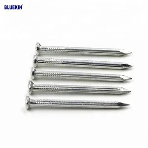 1 "-4" 1 kg/बॉक्स 25 किलो कार्टन गैल्वेनाइज्ड कठोर ठोस स्टील नाखून - Product Image 1