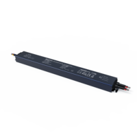 Alimentation LED IP67 DALI PUSH 0-10v 3 en 1 Dim 24V DT8 DIM Réglage CT 60w 100w 150w 100-277VAC Driver LED Dimmable