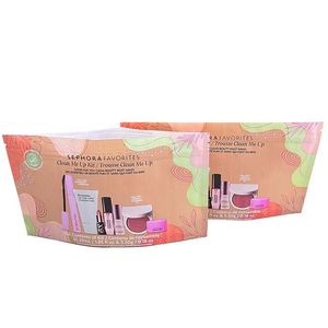 Custom Biodegradable Kraft Paper Packaging <b>Bag</b> for Cosmetics Storage Packaging Stand up Pouch <b>Bag</b> Gravure Printing Zipper Top - Product Image 3